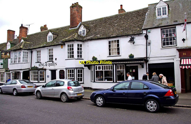 Photo 6"x4" King & Queen (3), 14-15 High Street, Highworth Highworth c2011