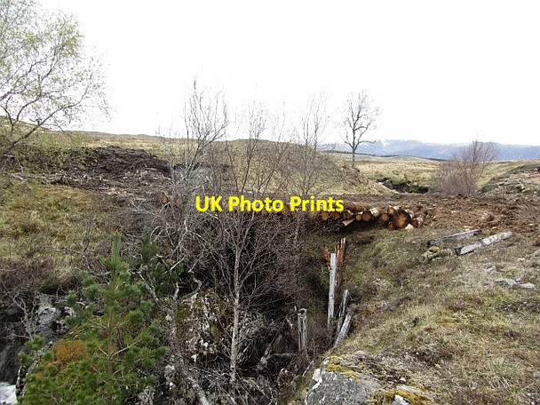 Photo 6"x4" Allt Mhainisteir Kinloch Loggan c2012