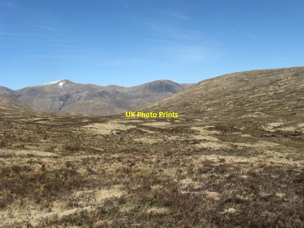 Photo 6"x4" Boggy col between glens Kinglass and Strae Meall Buidhe\/NN1837 c2012
