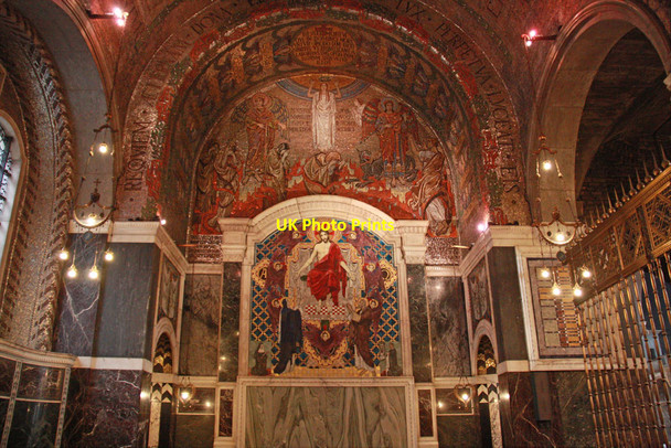 Photo 6"x4" Westminster Cathedral - Chapel detail Westminster c2011
