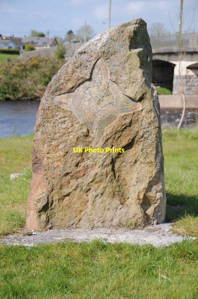 Photo 6"x4" Millennium Stone Felindre\/SN7027 c2012