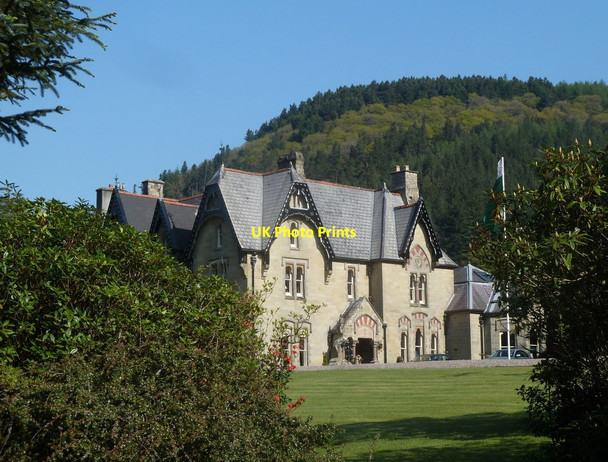 Photo 6"x4" The Hall, Abbeycwmhir Abbeycwmhir c2012