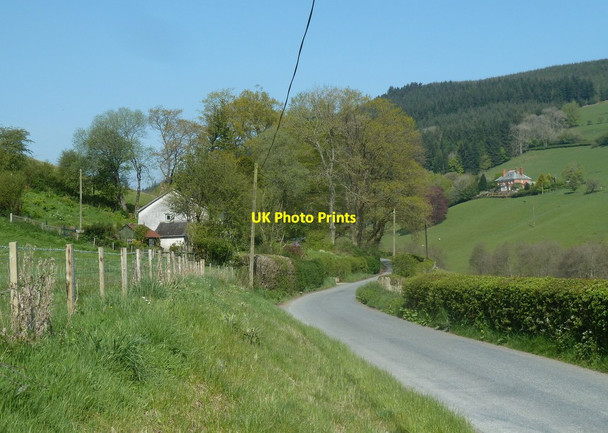 Photo 6"x4" Lane by Llywy Cottage Abbeycwmhir c2012