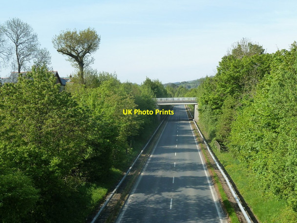 Photo 6"x4" A470 through Llanidloes Llanidloes c2012
