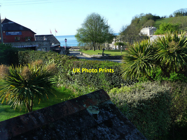 Photo 6"x4" Looking towards Charlestown Harbour St Austell c2012