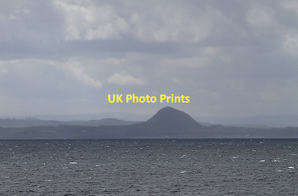 Photo 6"x4" A squally shower over North Berwick Law North Berwick c2012