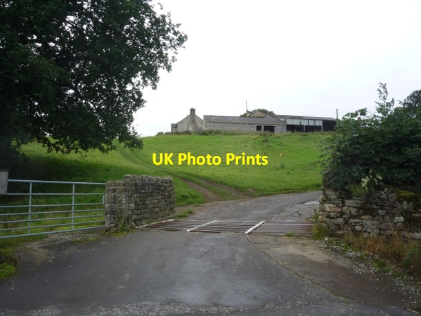 Photo 6"x4" Entrance to Gouthwaite Farm Heathfield\/SE1367 c2009