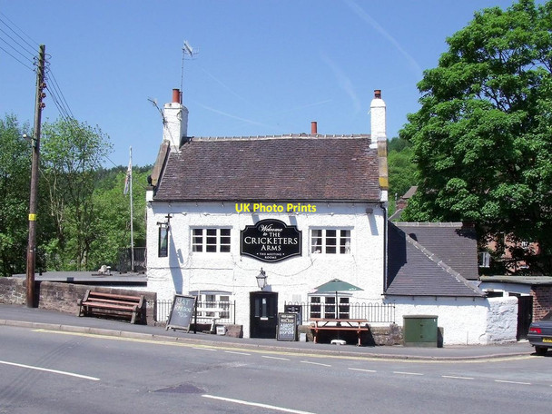 Photo 6"x4" The Cricketers Arms Oakamoor c2012