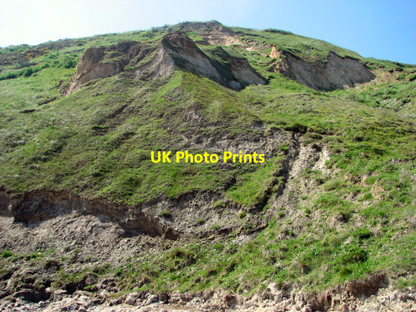 Photo 6"x4" Eroding cliff face at Trimingham Cliftonville\/TG3037 c2012