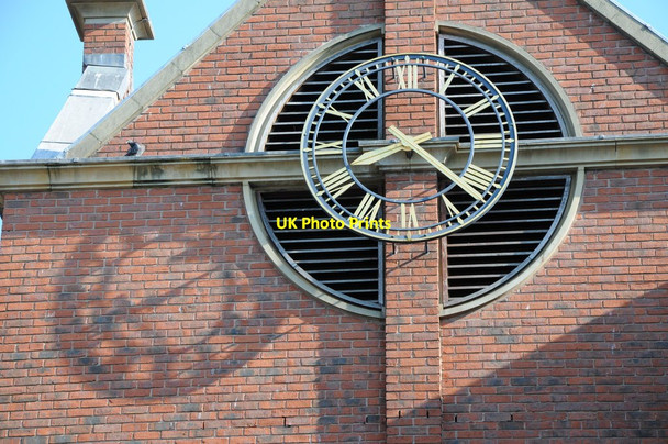 Photo 6"x4" Crowngate clock, Worcester Worcester c2012