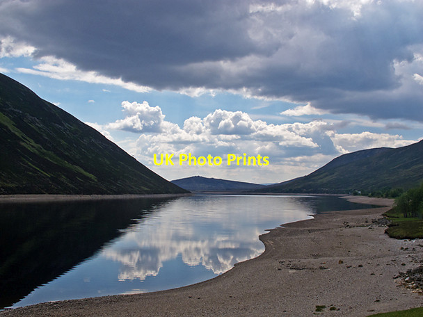 Photo 6"x4" Loch Garry Meall na Leitreach\/NN6370 c2012
