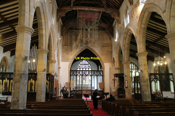 Photo 6"x4" Interior, All Saints' church, Friskney Friskney c2012