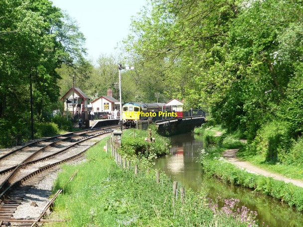 Photo 6"x4" Southern end of Consall Station Hazles c2012