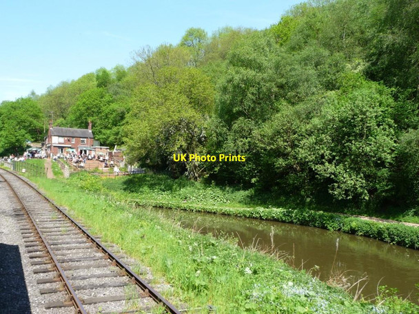 Photo 6"x4" The Caldon Canal at Consall Forge Hazles c2012