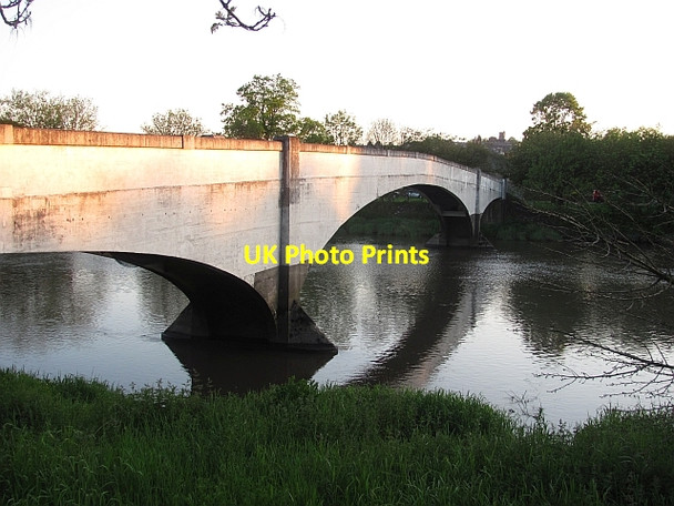 Photo 6"x4" Cambuskenneth footbridge Stirling\/NS7993 c2012