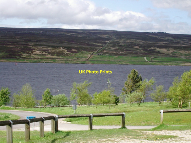 Photo 6"x4" Grimwith Reservoir, Yorkshire Skyreholme c2005