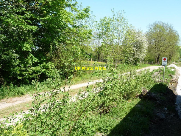 Photo 6"x4" Stop, end of running line, Cauldon Lowe Cauldon c2012