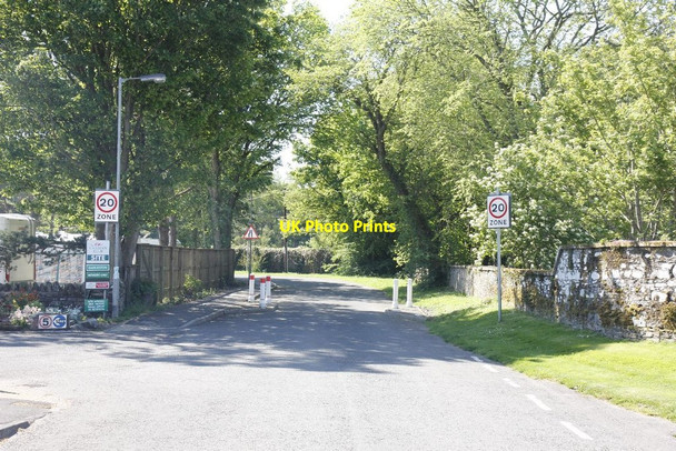 Photo 6"x4" Road to the Harbour Garlieston c2012