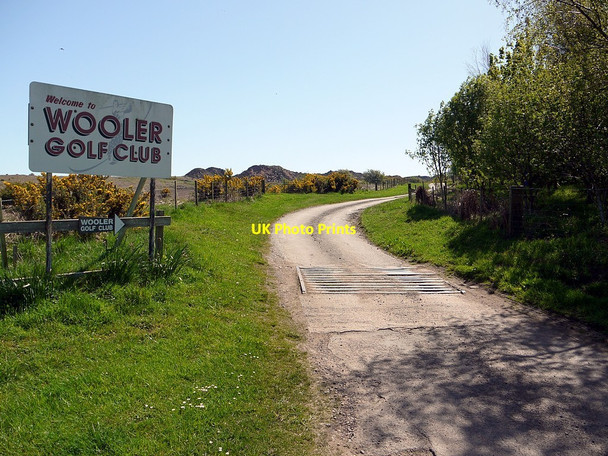 Photo 6"x4" Welcome to Wooler Golf Club Doddington\/NT9932 c2012
