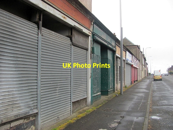 Photo 6"x4" Shops, Wellesley Road Buckhaven c2012
