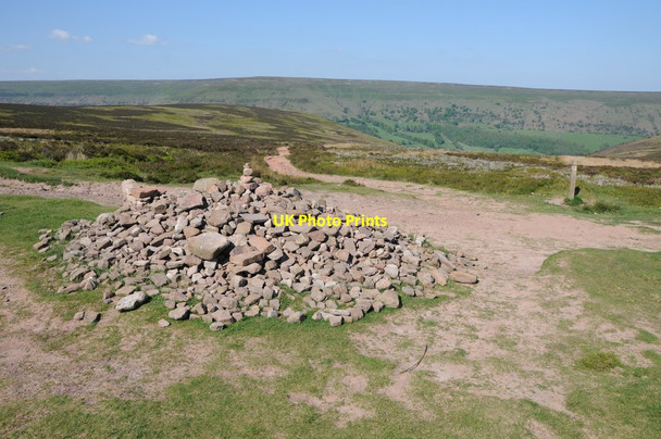 Photo 6"x4" Cairn on Bal-Bach Llanthony c2012