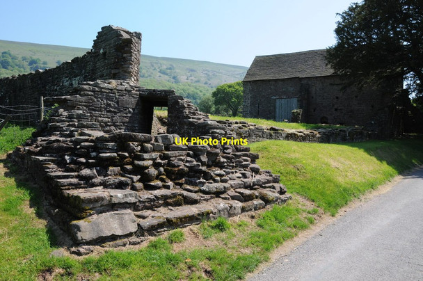 Photo 6"x4" Ruins near Llanthony Priory Llanthony c2012