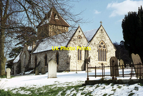 Photo 6"x4" St Laurence's Church, Seale Seale c1975