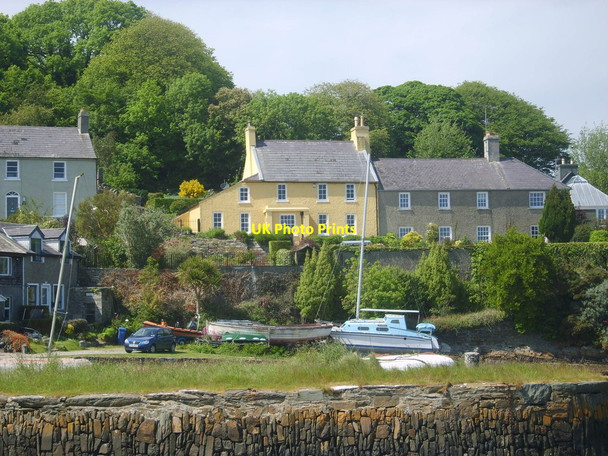 Photo 6"x4" Houses overlooking the Quay at Strangford Strangford\/J5849 c2012