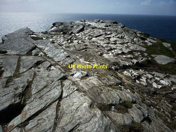 Photo 6"x4" Tintagel Island Tintagel c2012 P1