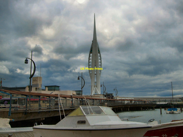 Photo 6"x4" Spinnaker Tower Newtown\/SZ6199 c2012