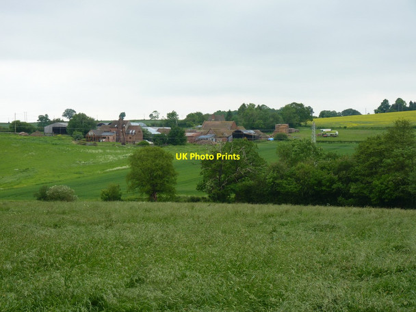 Photo 6"x4" Kingsley Farm from the north east Bridgnorth c2012