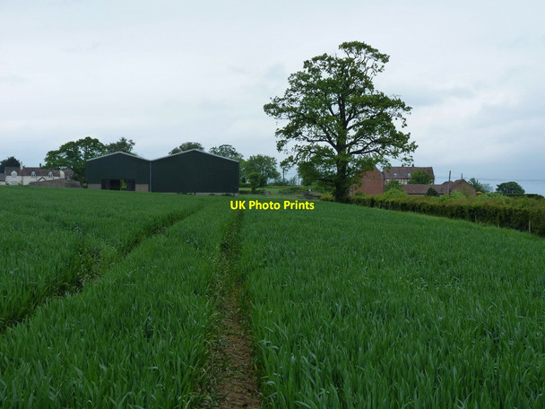 Photo 6"x4" Approaching Nordley Nordley c2012