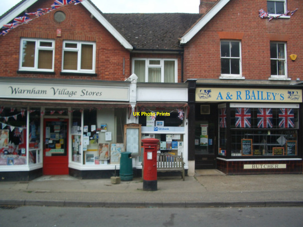 Photo 6"x4" Post Box Horsham\/TQ1731 c2012