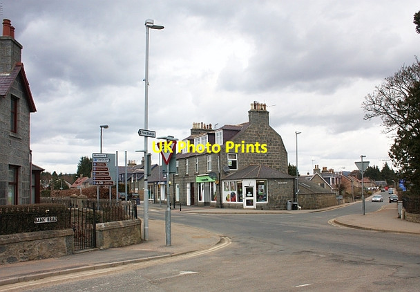 Photo 6"x4" Donside Road - Bank Brae road junction, Alford Alford\/NJ5716 c2010