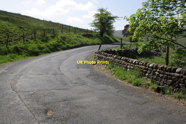 Photo 6"x4" Parapet of bridge over small tributary to River Wharfe Beckermonds c2012