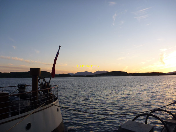 Photo 6"x4" Oban Townscape : A Fine Evening at the North Pier, Oban Oban\/NM8630 c2012