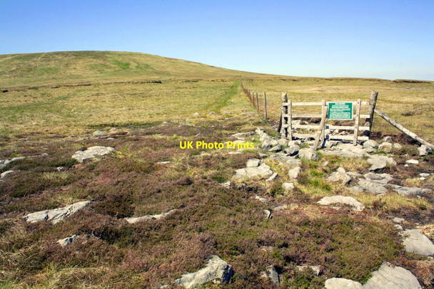 Photo 6"x4" Between Great and Little Shunner Fells Cotterdale c2012
