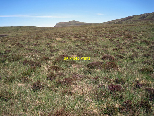 Photo 6"x4" Moorland west of Ben Skriaig Lower Milovaig c2012