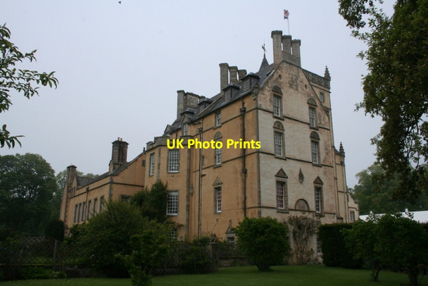 Photo 6"x4" The south wing of Innes House Lochhill\/NJ2964 c2012