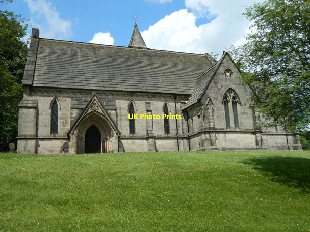 Photo 6"x4" All Saints Church Alderwasley c2012