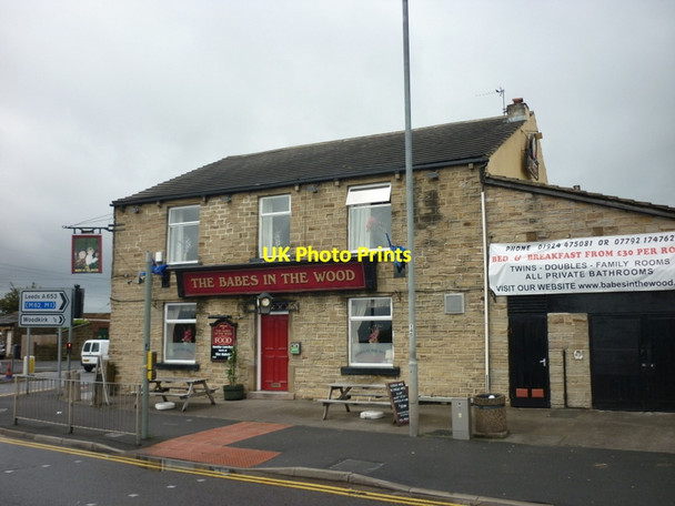Photo 6"x4" The Babes in the wood, Soothill Lane Batley c2012