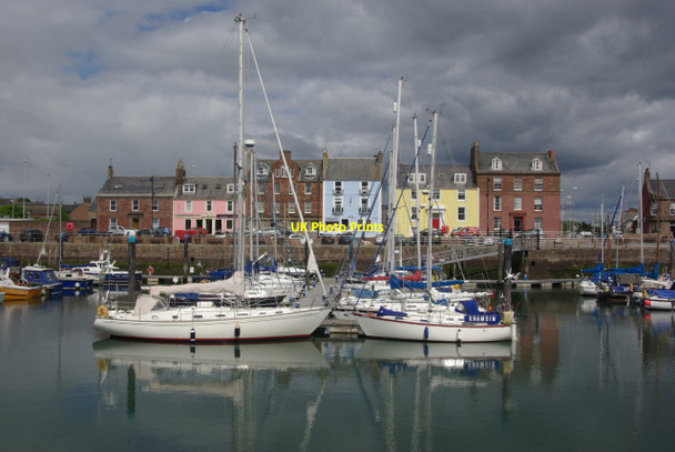 Photo 6"x4" Wet Dock, Arbroath Harbour Arbroath c2012