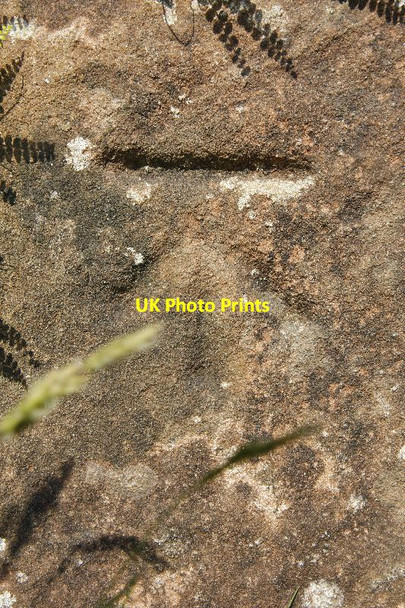Photo 6"x4" Close up of the benchmark Garlieston c2012