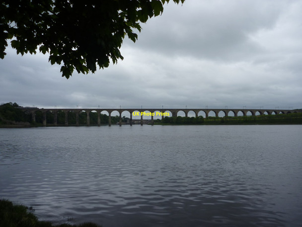 Photo 6"x4" Coastal Berwickshire : The Lower Pool on The River Tweed at Berwick Berwick-upon-Tweed c2012