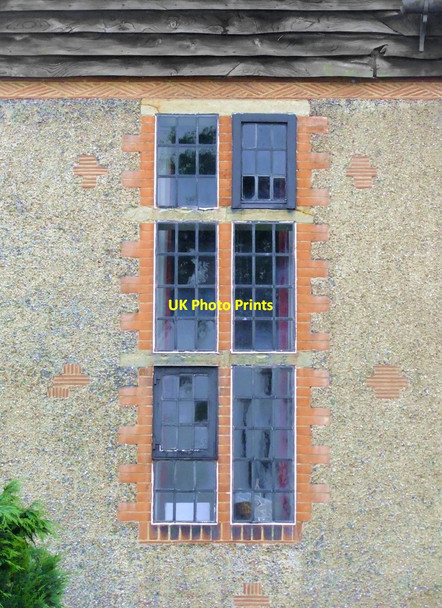 Photo 6"x4" Church window, St Mary's, Pixham Dorking c2012