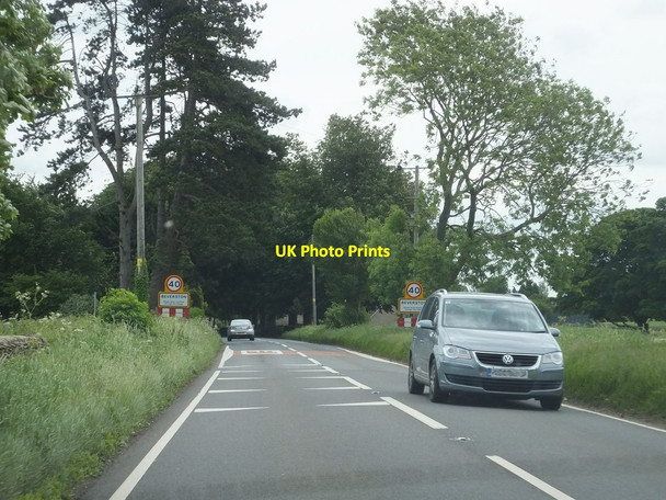 Photo 6"x4" The A4135 entering Beverston from the west Beverston c2012