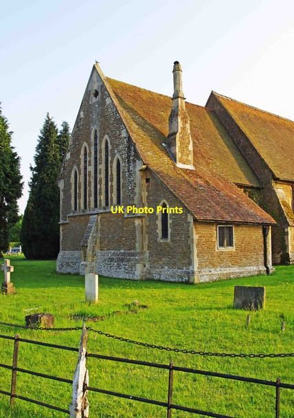 Photo 6"x4" St. Luke's Church (2) - east end, Burpham Lane, Burpham, Guildford Burpham\/TQ0152 c2012