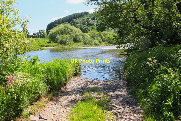 Photo 6"x4" Ford at Abbey St Bathans Abbey St Bathans c2012