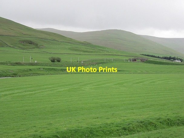 Photo 6"x4" Field beside the Clyde Abington\/NS9323 c2012