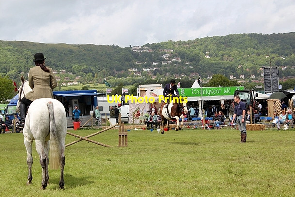 Photo 6"x4" Three Counties Show - Side Saddle Demonstration Malvern Wells c2012